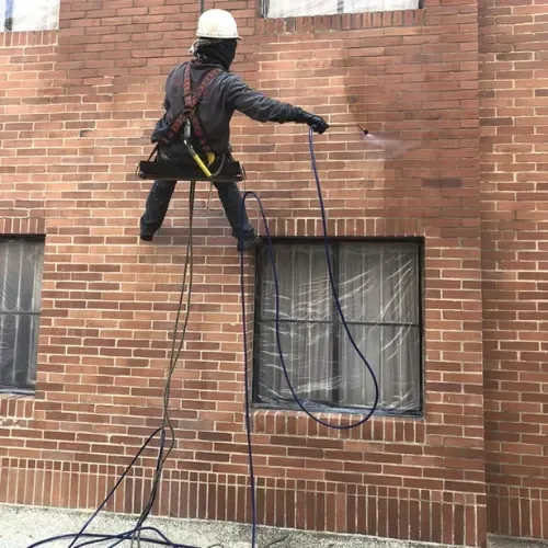 rehabilitar fachada con mortero monocapa en Gijón, Asturias